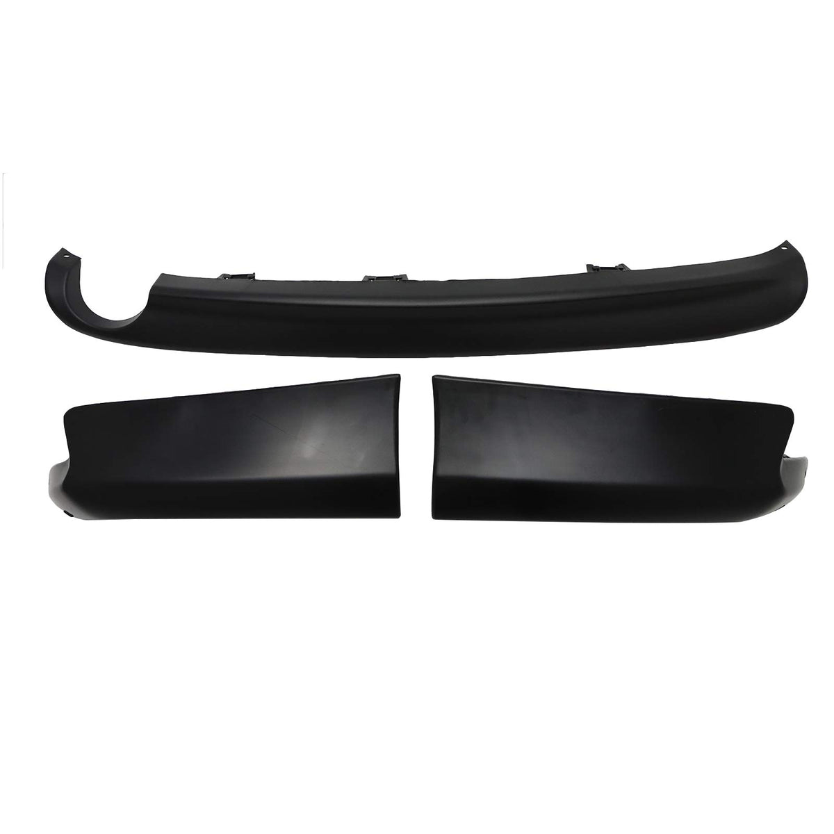 3PCS Rear Bumper Diffuser Lip & Lower Spoiler For 2011-2013 Toyota Corolla S/XRS