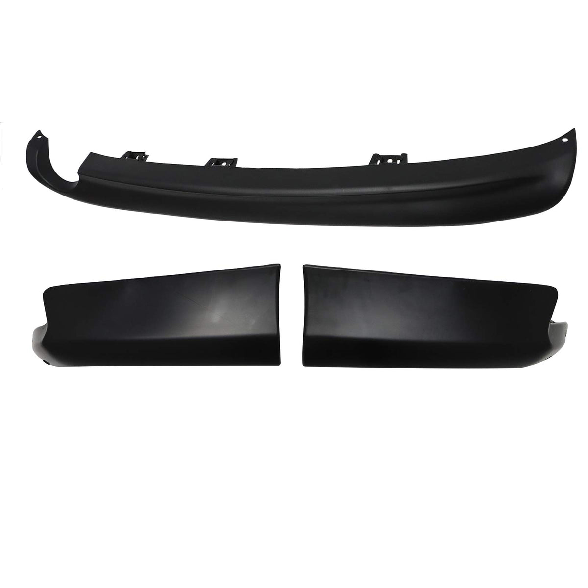 3PCS Rear Bumper Diffuser Lip & Lower Spoiler For 2011-2013 Toyota Corolla S/XRS
