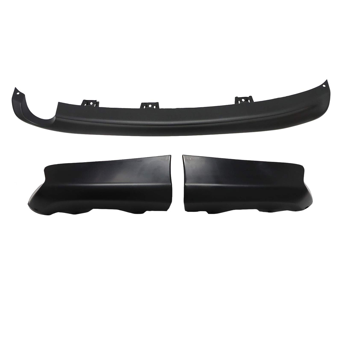 3PCS Rear Bumper Diffuser Lip & Lower Spoiler For 2011-2013 Toyota Corolla S/XRS