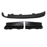3PCS Rear Bumper Diffuser Lip & Lower Spoiler For 2011-2013 Toyota Corolla S/XRS