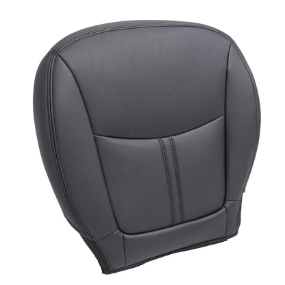 For 2011-2012 Kia Sorento Front Left Driver Bottom Perf Leather Seat Cover Black