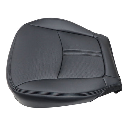 For 2011-2012 Kia Sorento Front Left Driver Bottom Perf Leather Seat Cover Black