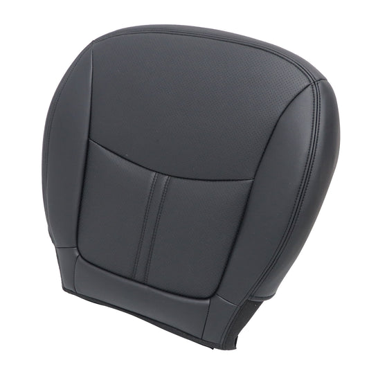 For 2011-2012 Kia Sorento Front Left Driver Bottom Perf Leather Seat Cover Black