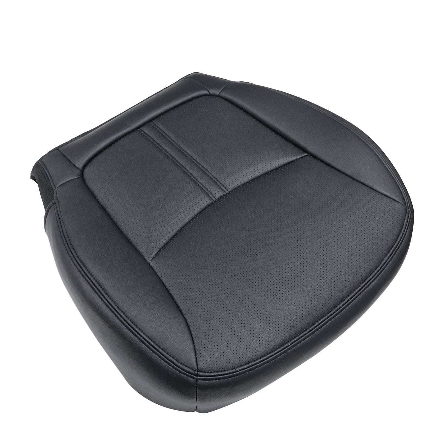 For 2011-2012 Kia Sorento Front Left Driver Bottom Perf Leather Seat Cover Black