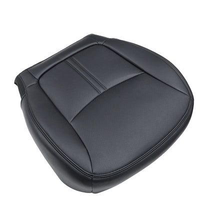For 2011-2012 Kia Sorento Front Left Driver Bottom Perf Leather Seat Cover Black
