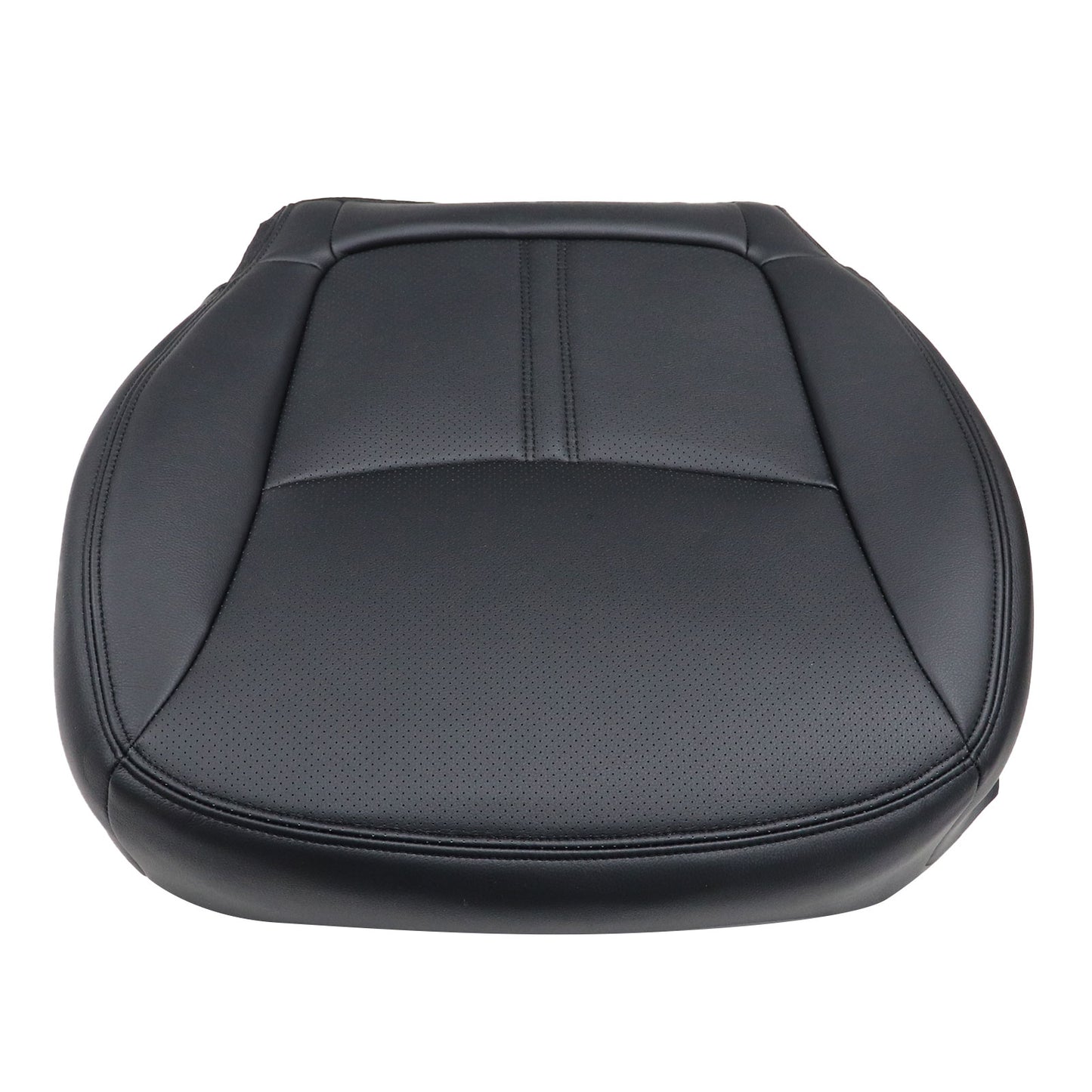 For 2011-2012 Kia Sorento Front Left Driver Bottom Perf Leather Seat Cover Black