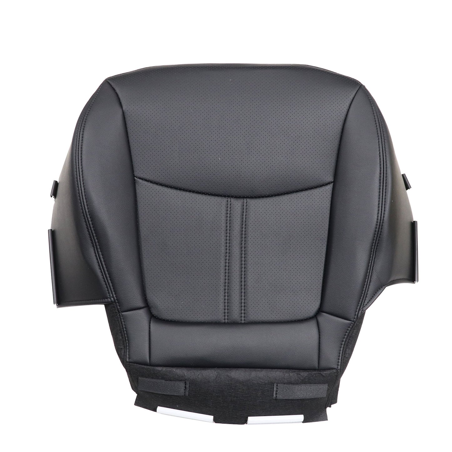 For 2011-2012 Kia Sorento Front Passenger Bottom Perf Leather Seat Cover Black