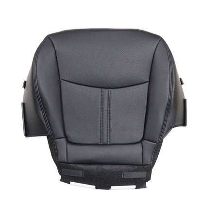 For 2011-2012 Kia Sorento Front Passenger Bottom Perf Leather Seat Cover Black