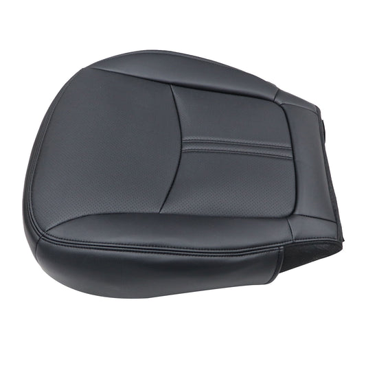 For 2011-2012 Kia Sorento Front Passenger Bottom Perf Leather Seat Cover Black