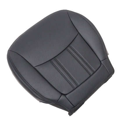 For 2014-2015 Kia Sorento Driver Bottom Replacement AC Leather Seat Cover Black
