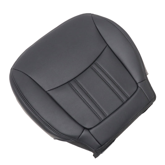 For 2014-2015 Kia Sorento Driver Bottom Replacement AC Leather Seat Cover Black