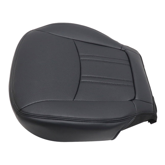 For 2014-2015 Kia Sorento Driver Bottom Replacement AC Leather Seat Cover Black