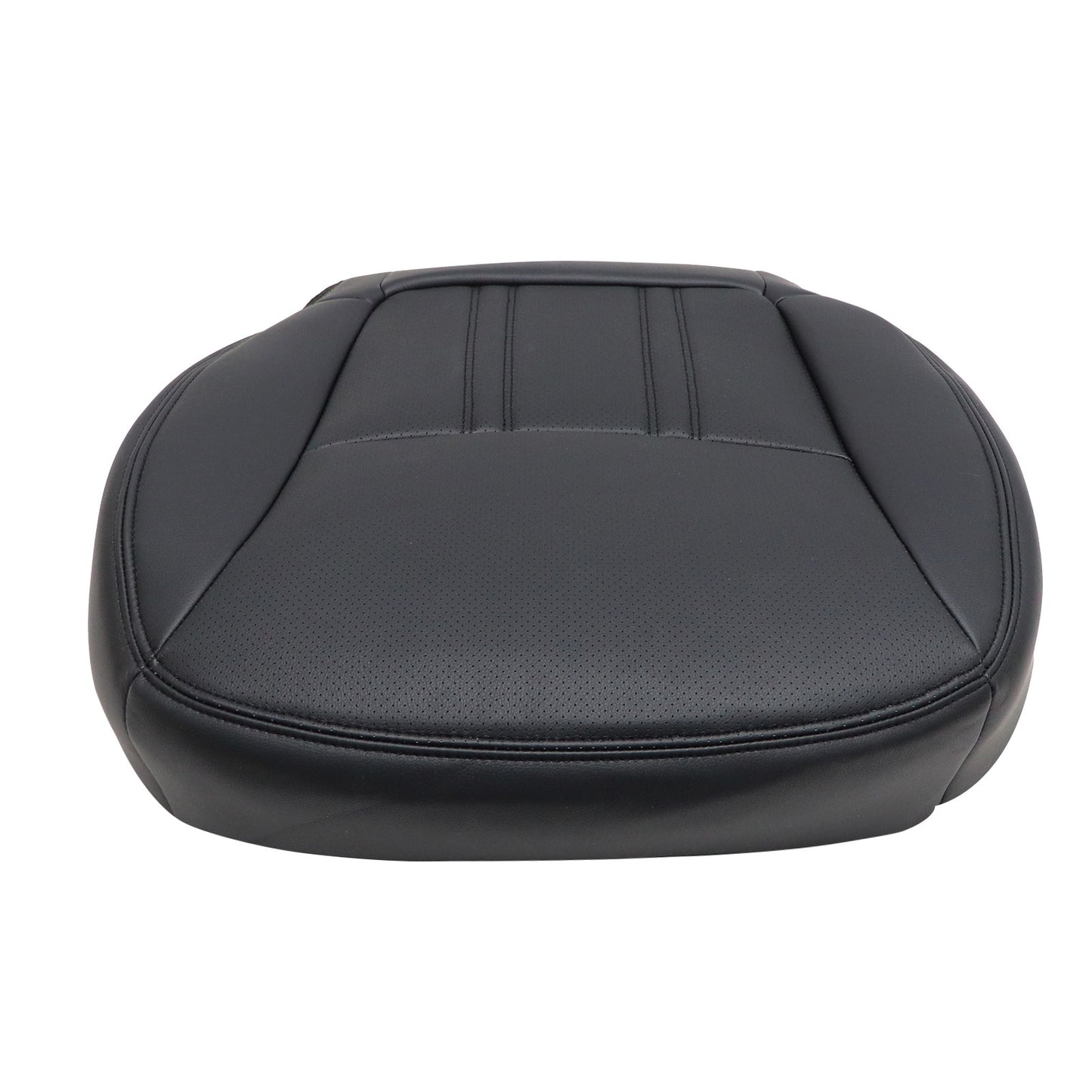 For 2014-2015 Kia Sorento Driver Bottom Replacement AC Leather Seat Cover Black