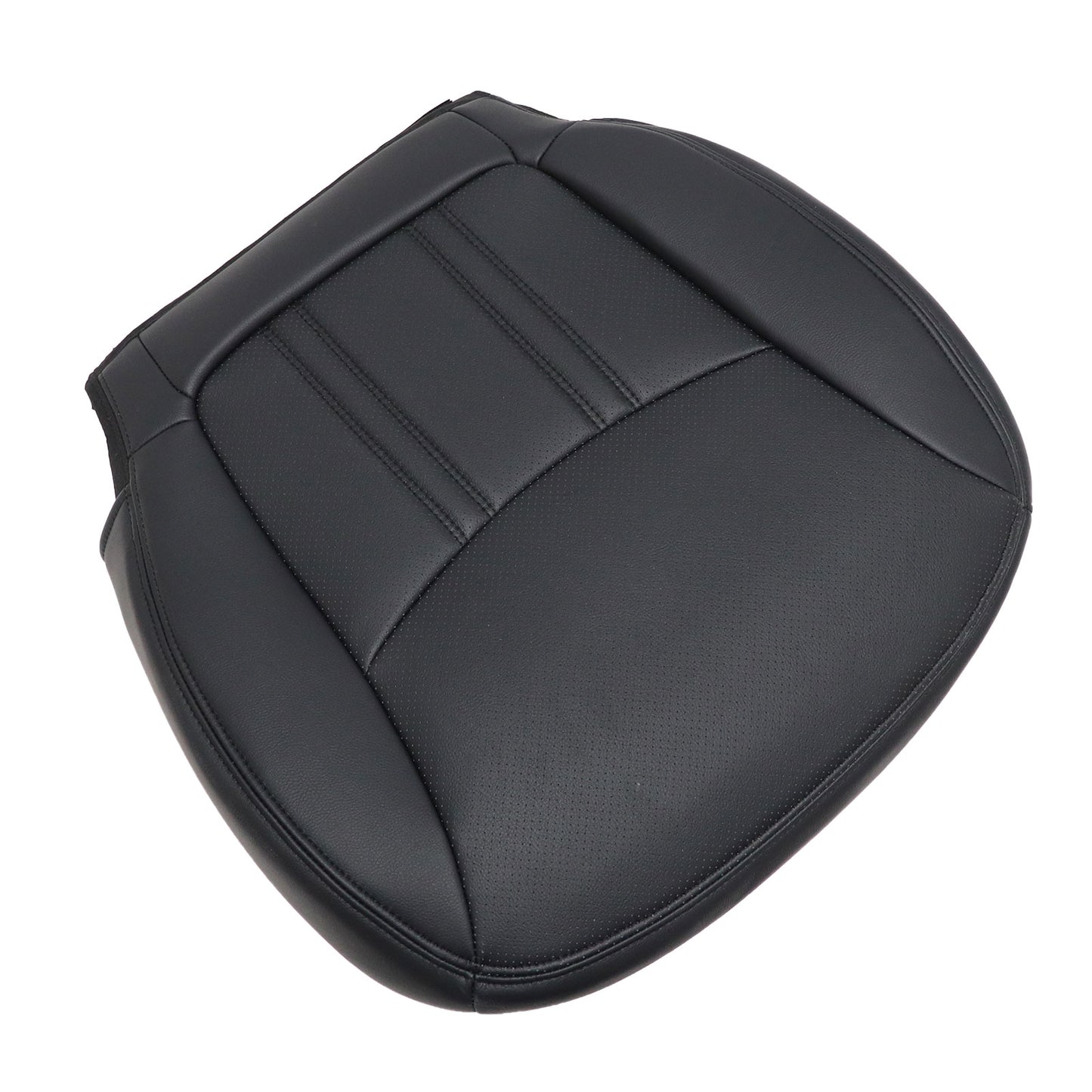 For 2014-2015 Kia Sorento Driver Bottom Replacement AC Leather Seat Cover Black