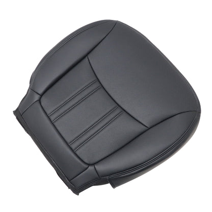 For 2014-2015 Kia Sorento Driver Bottom Replacement AC Leather Seat Cover Black