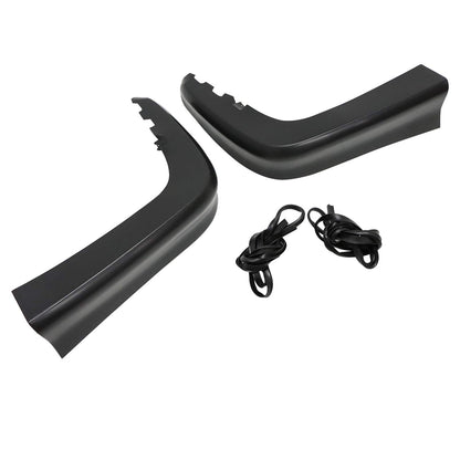 For Toyota Corolla 2005-2008 Rear Bumper Spoiler Lip Lower Body Kit Black LH+RH