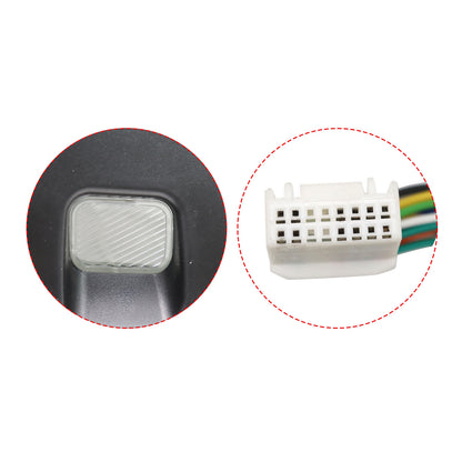 Mirror Driver Left Side For Toyota Venza 21-24 Turn signal floor lamp blind spot