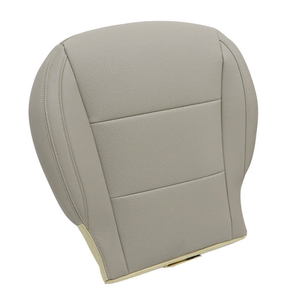 2012-2019 Fits Hyundai Santa Fe Driver Bottom Perforated Leather Seat Cover Gray