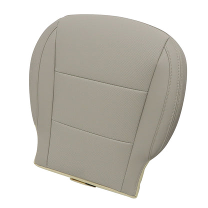2012-2019 Fits Hyundai Santa Fe Driver Bottom Perforated Leather Seat Cover Gray