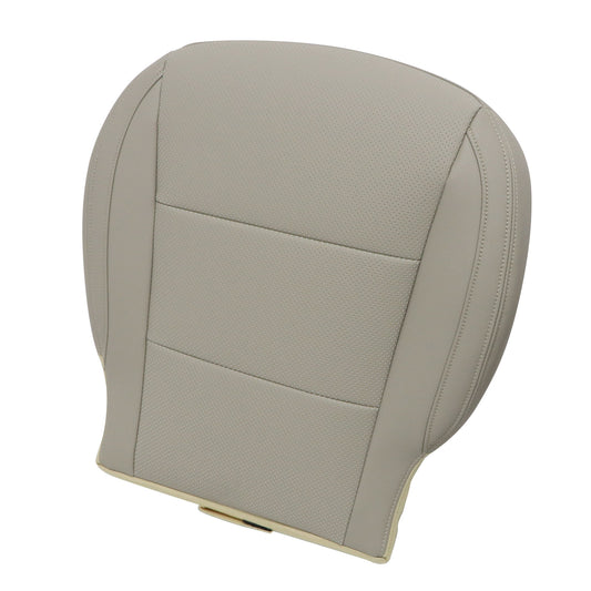 2012-2019 Fits Hyundai Santa Fe Driver Bottom Perforated Leather Seat Cover Gray