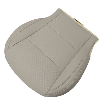 2012-2019 Fits Hyundai Santa Fe Driver Bottom Perforated Leather Seat Cover Gray