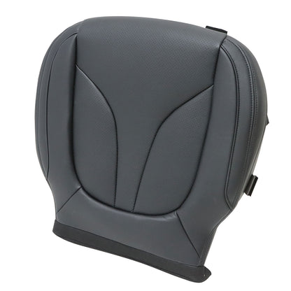 Replacement Fits 2016-2018 Lincoln MKX Driver Bottom Perforated Black Seat Cover
