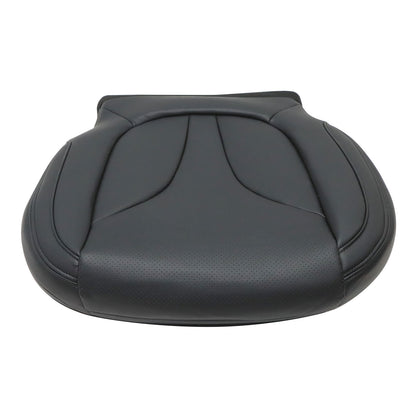 Replacement Fits 2016-2018 Lincoln MKX Driver Bottom Perforated Black Seat Cover