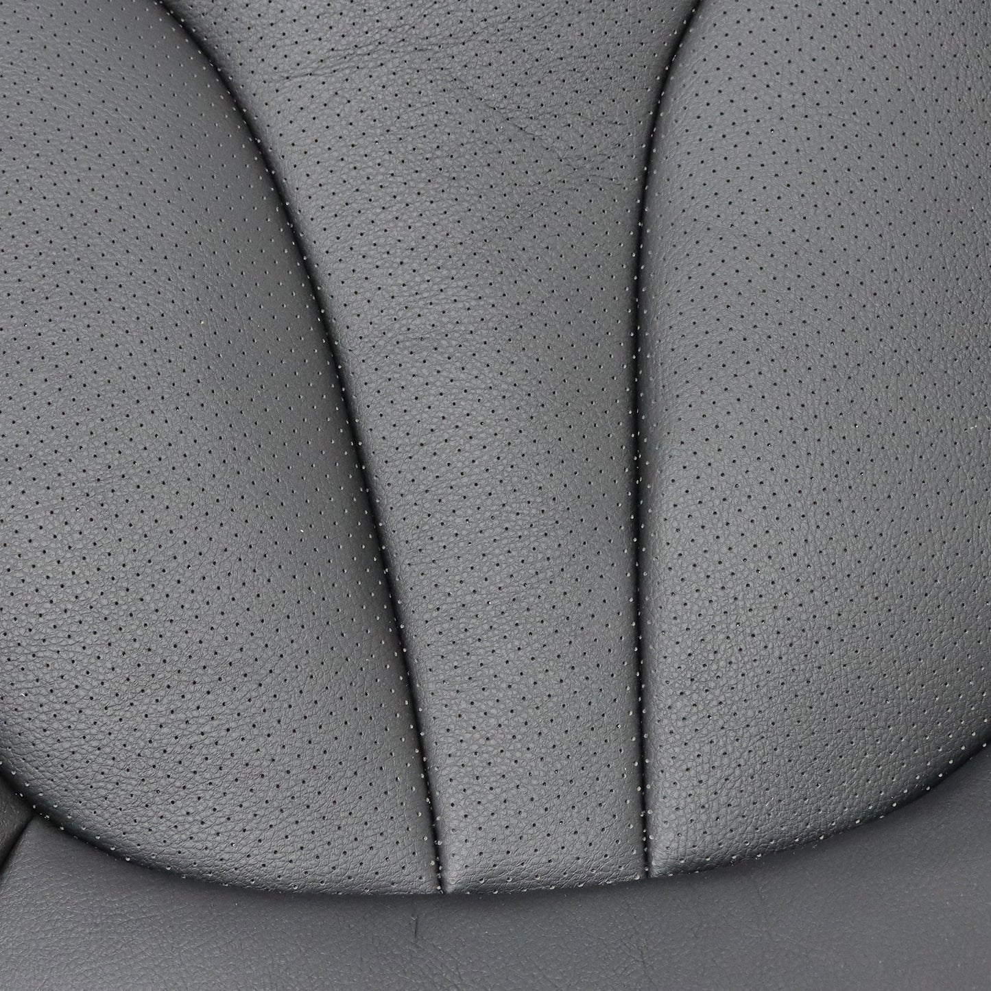 Replace For 2016-2018 Lincoln MKX Passenger Bottom Perforated Black Seat Cover