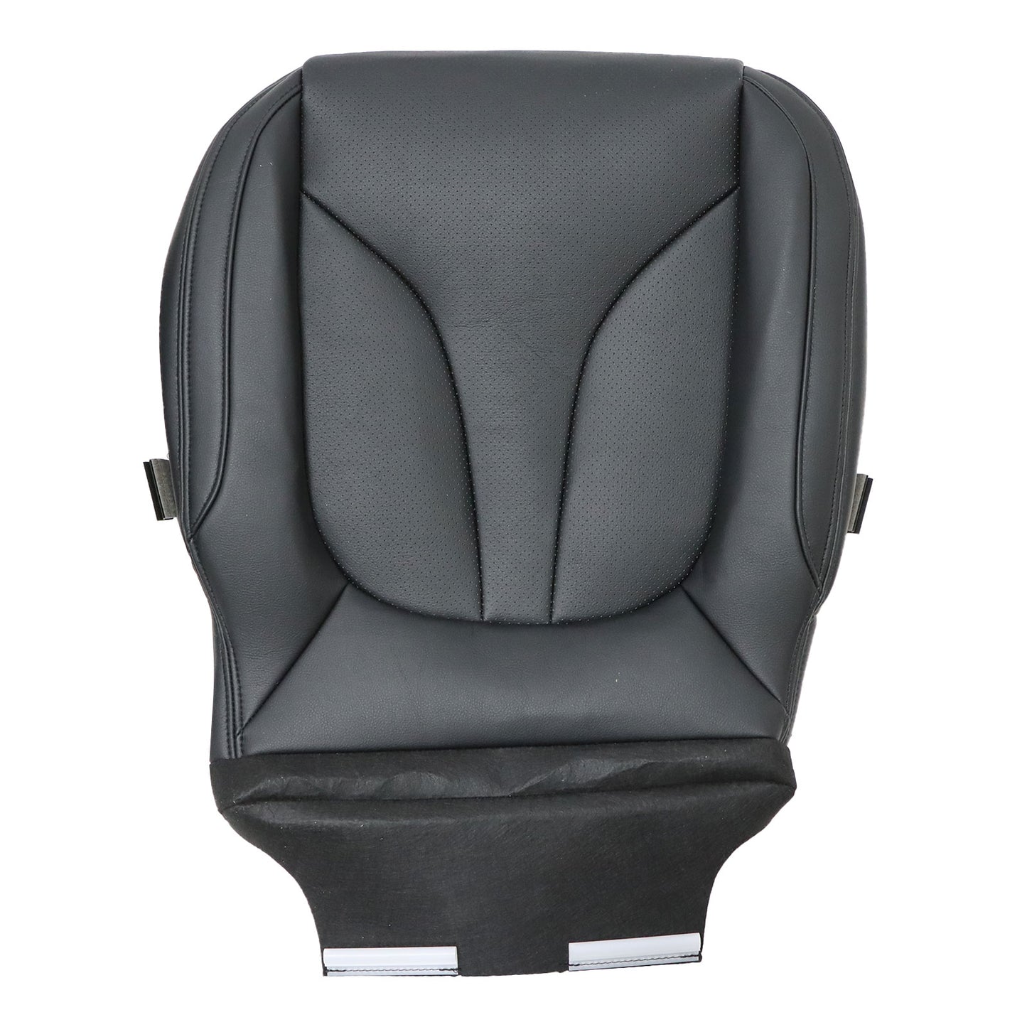 Replace For 2016-2018 Lincoln MKX Passenger Bottom Perforated Black Seat Cover