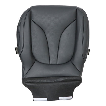 Replace For 2016-2018 Lincoln MKX Passenger Bottom Perforated Black Seat Cover