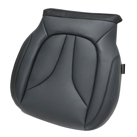 Replace For 2016-2018 Lincoln MKX Passenger Bottom Perforated Black Seat Cover