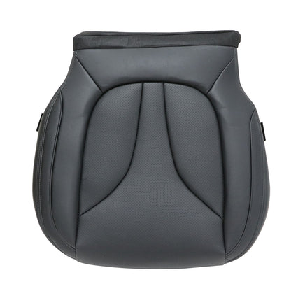Replace For 2016-2018 Lincoln MKX Passenger Bottom Perforated Black Seat Cover