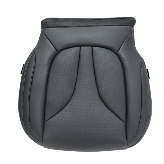Replace For 2016-2018 Lincoln MKX Passenger Bottom Perforated Black Seat Cover