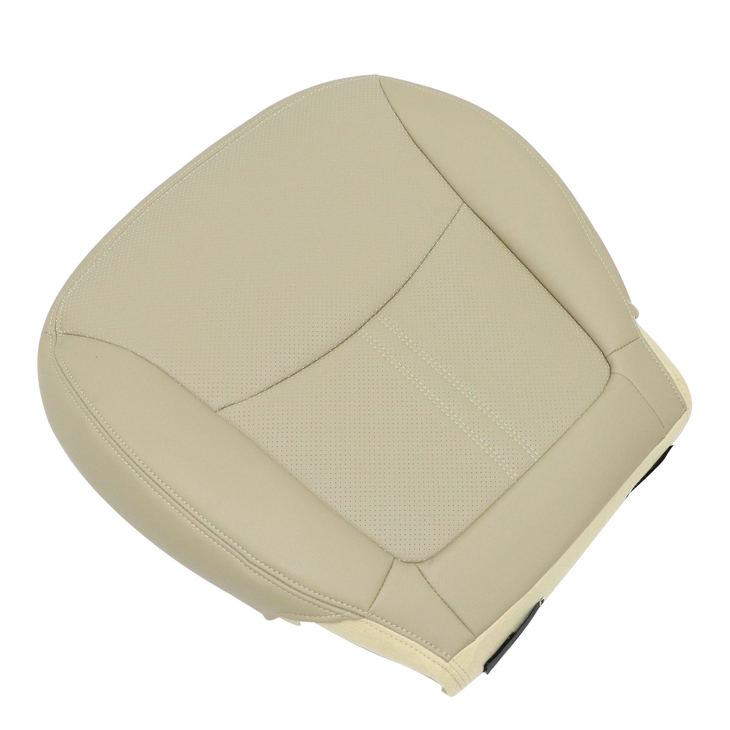 For 2011 2012 Kia Sorento Front Left Driver Bottom Perf Leather Seat Cover Beige