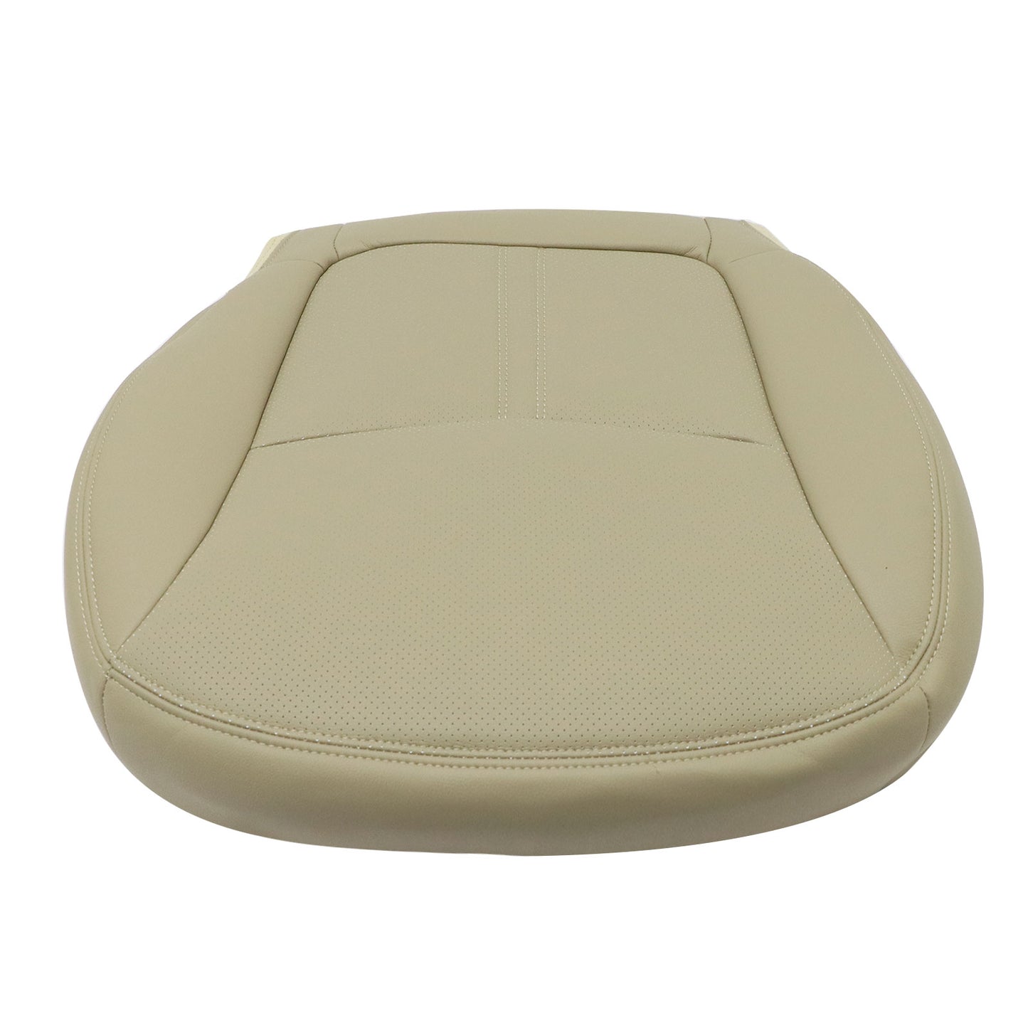For 2011 2012 Kia Sorento Front Left Driver Bottom Perf Leather Seat Cover Beige
