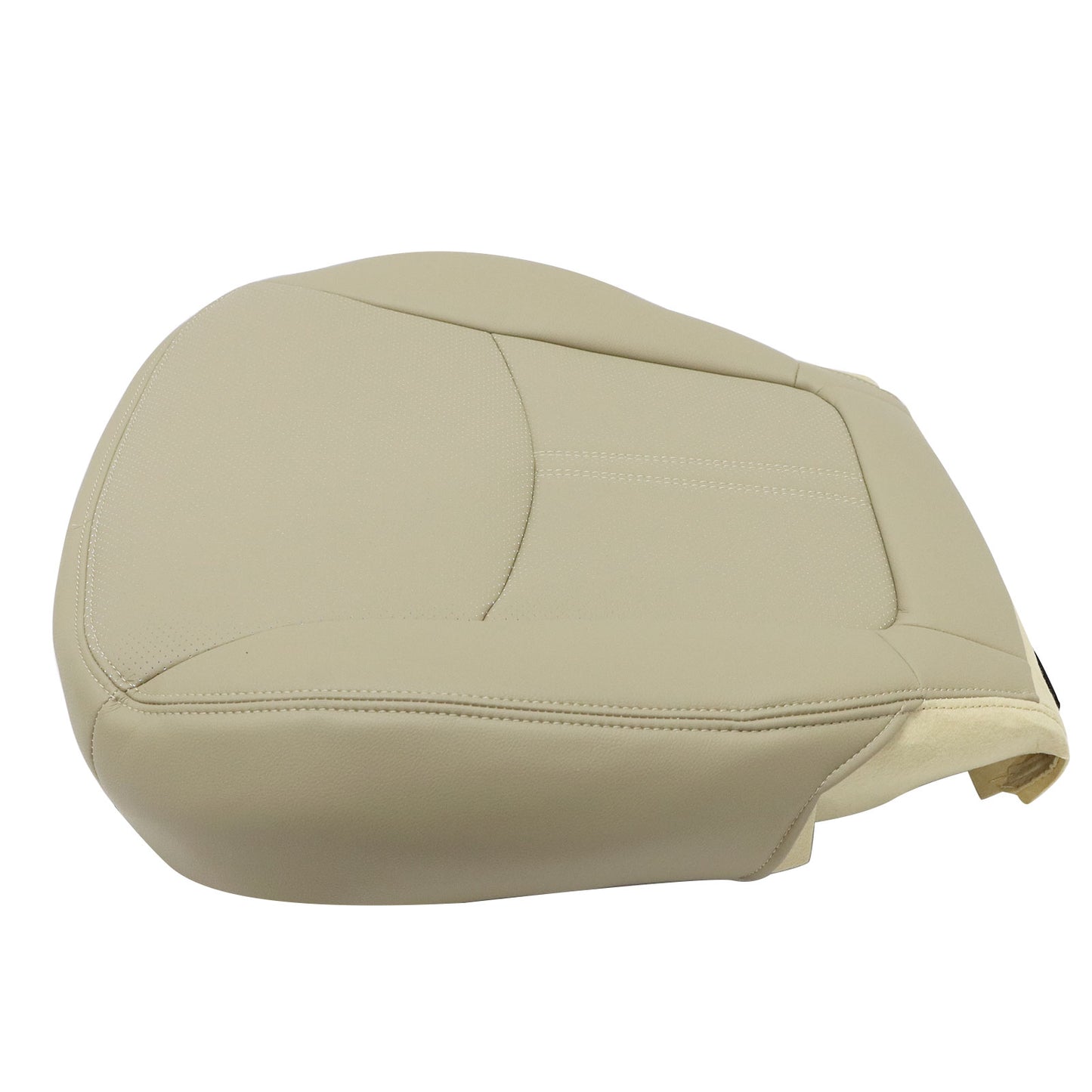 For 2011 2012 Kia Sorento Front Left Driver Bottom Perf Leather Seat Cover Beige