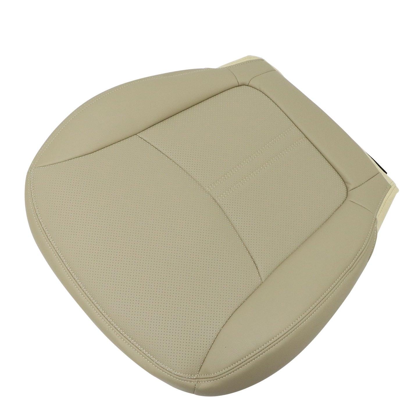 For 2011 2012 Kia Sorento Front Left Driver Bottom Perf Leather Seat Cover Beige