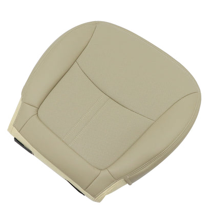 For 2011 2012 Kia Sorento Front Left Driver Bottom Perf Leather Seat Cover Beige