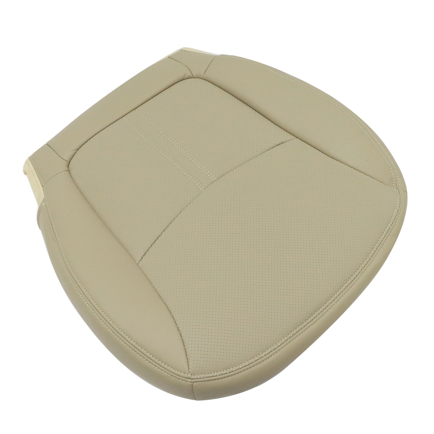 For 2011 2012 Kia Sorento Front Left Driver Bottom Perf Leather Seat Cover Beige