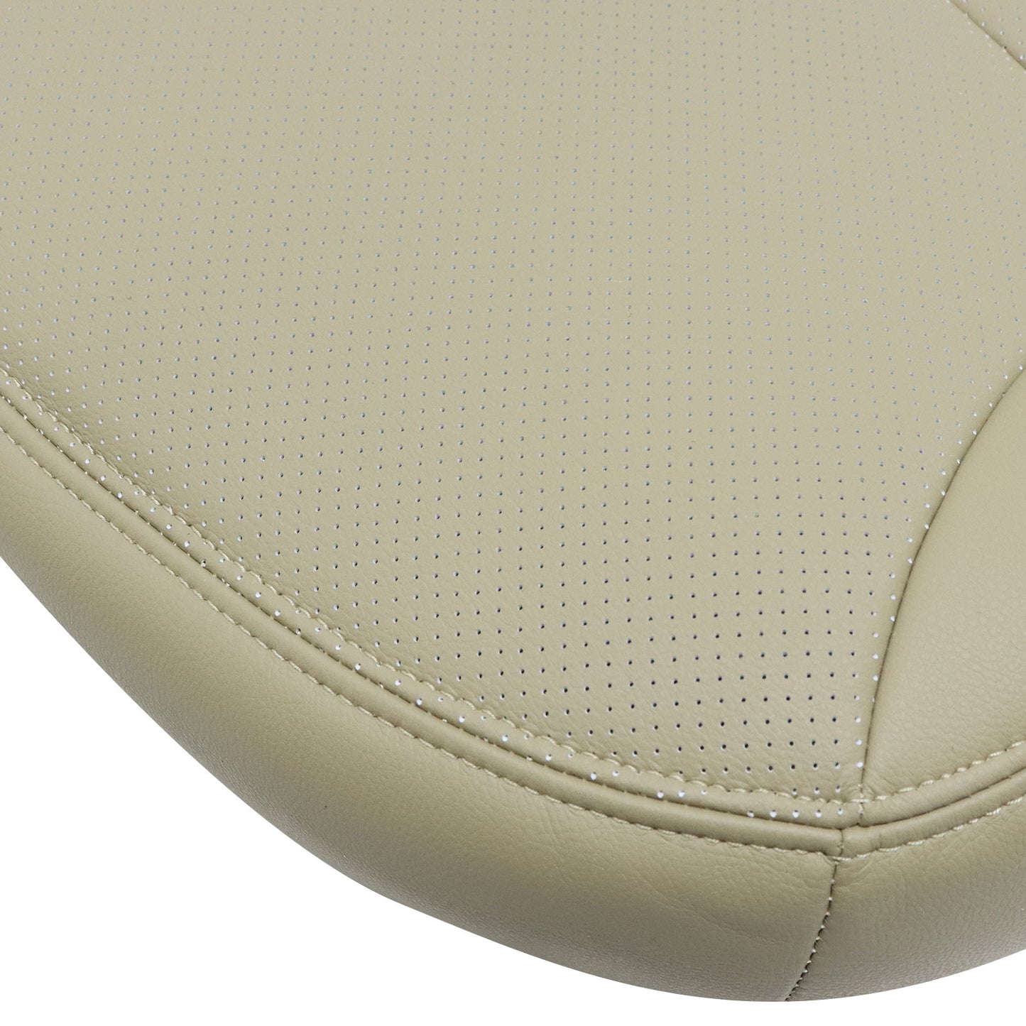 For 2011 2012 Kia Sorento Passenger Side Bottom Perf Leather Seat Cover Beige