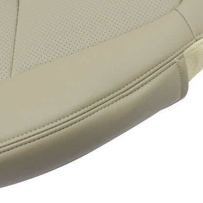 For 2011 2012 Kia Sorento Passenger Side Bottom Perf Leather Seat Cover Beige
