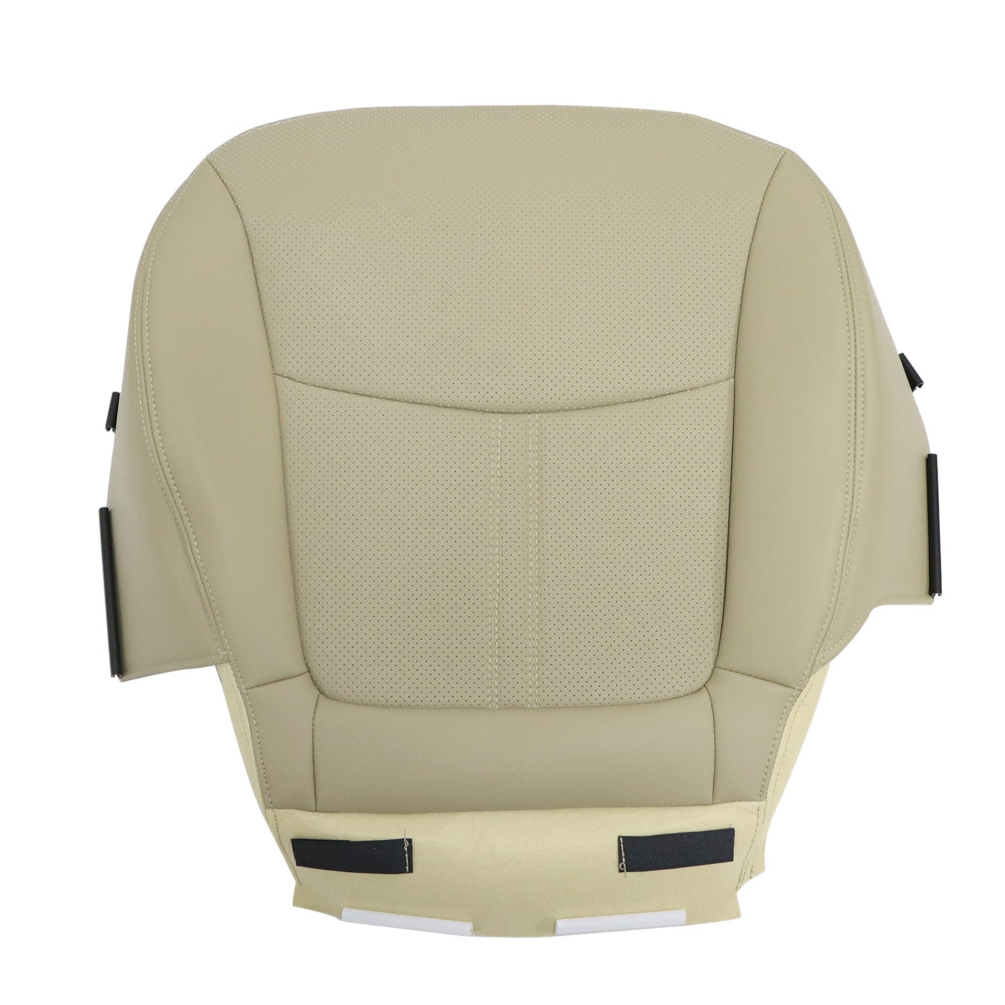 For 2011 2012 Kia Sorento Passenger Side Bottom Perf Leather Seat Cover Beige