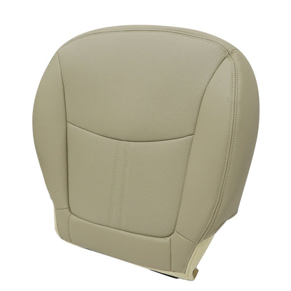 For 2011 2012 Kia Sorento Passenger Side Bottom Perf Leather Seat Cover Beige