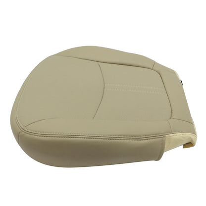 For 2011 2012 Kia Sorento Passenger Side Bottom Perf Leather Seat Cover Beige