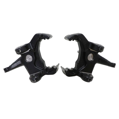 2PCS For 1975-1991 Chevy GMC C30 C3500 2WD 3inch Drop Spindles Steering Knuckle