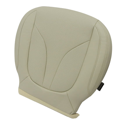 Replacement Fits 2016 - 2018 Lincoln MKX Driver Bottom Perforated Tan Seat Cover