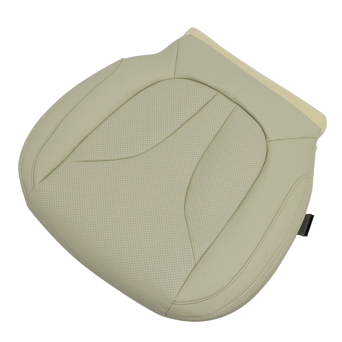 Replacement Fits 2016 - 2018 Lincoln MKX Driver Bottom Perforated Tan Seat Cover