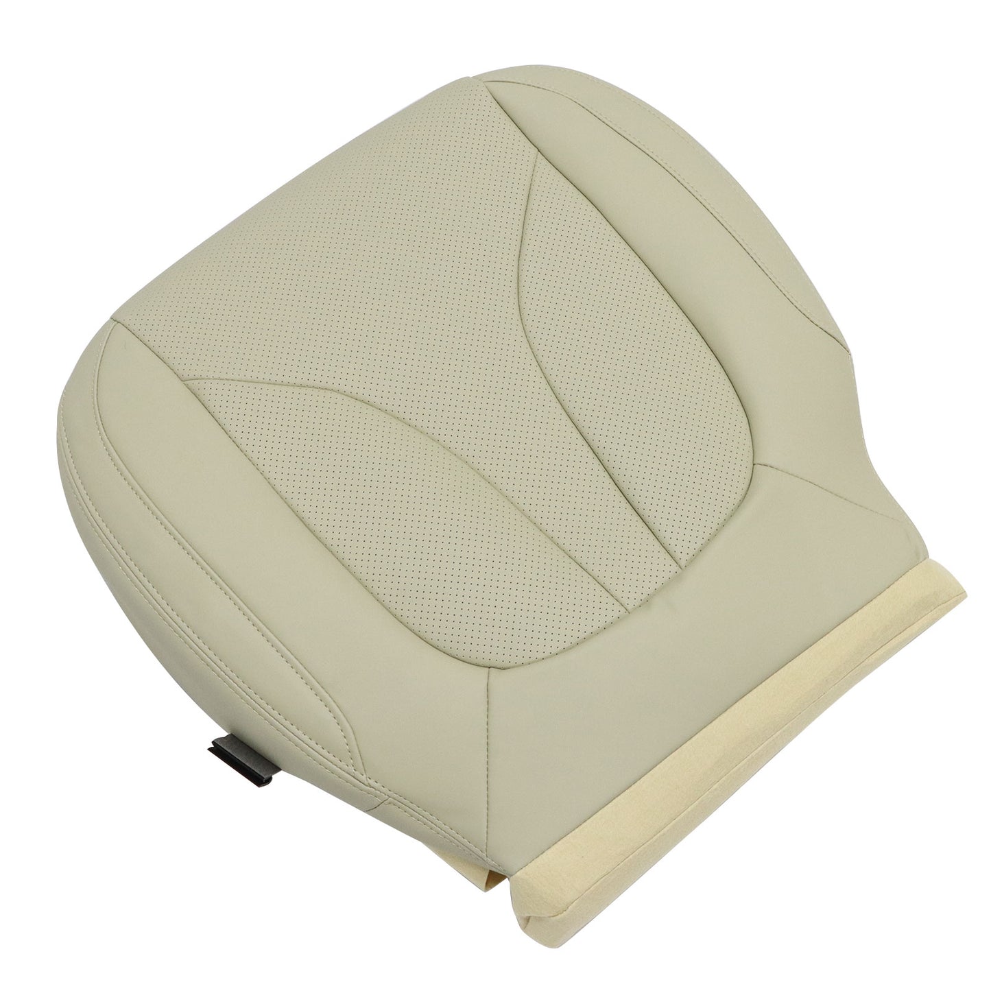 Replacement Fits 2016 - 2018 Lincoln MKX Driver Bottom Perforated Tan Seat Cover