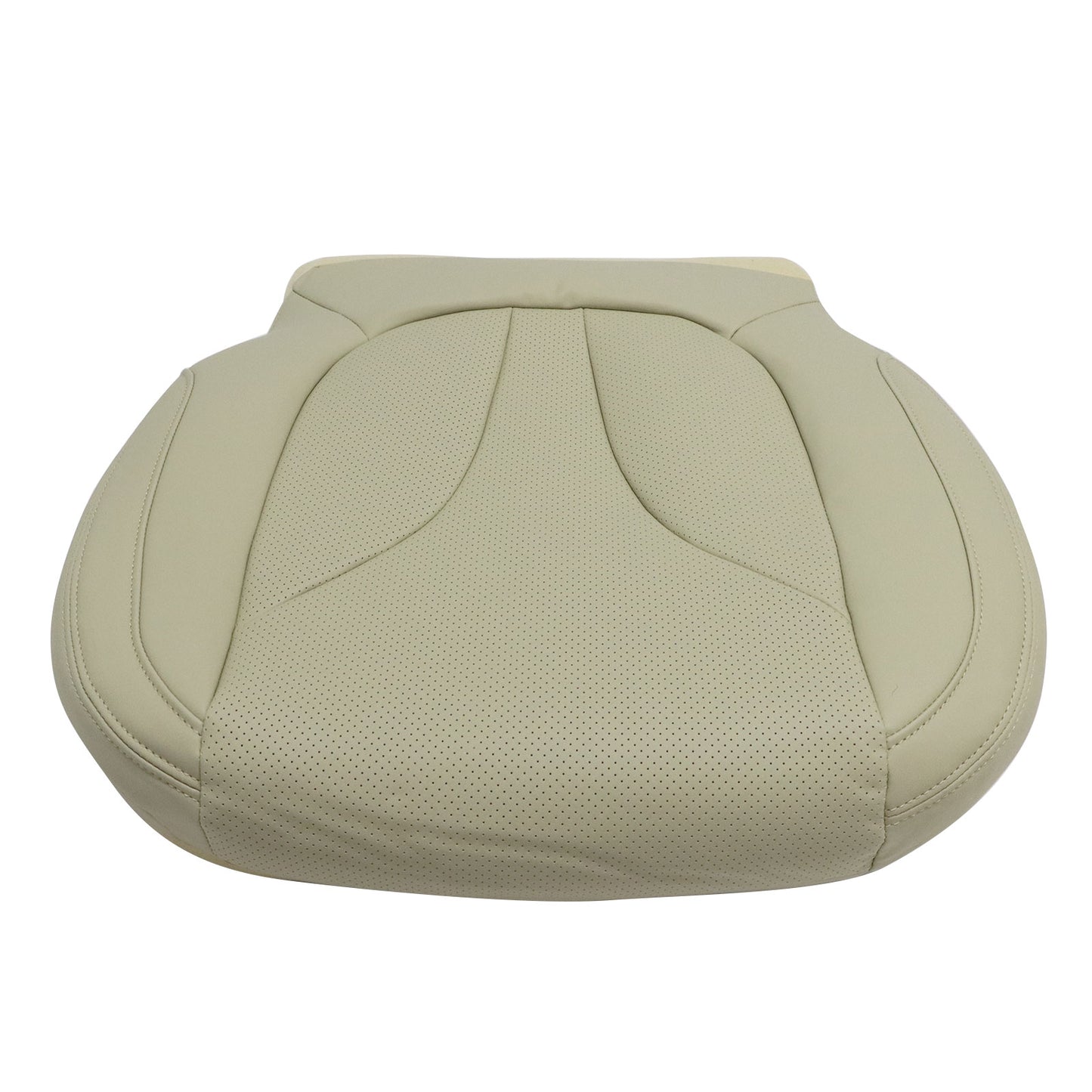 Replacement Fits 2016 - 2018 Lincoln MKX Driver Bottom Perforated Tan Seat Cover