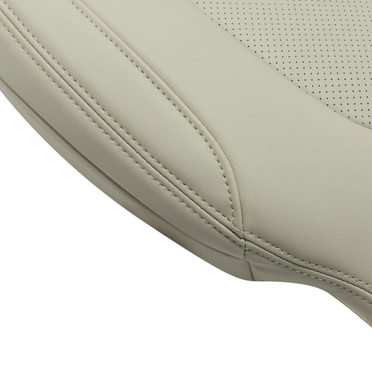 Replacement For 2016-2018 Lincoln MKX Passenger Bottom Perforated Tan Seat Cover